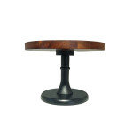 Suporte Wood com pé preto